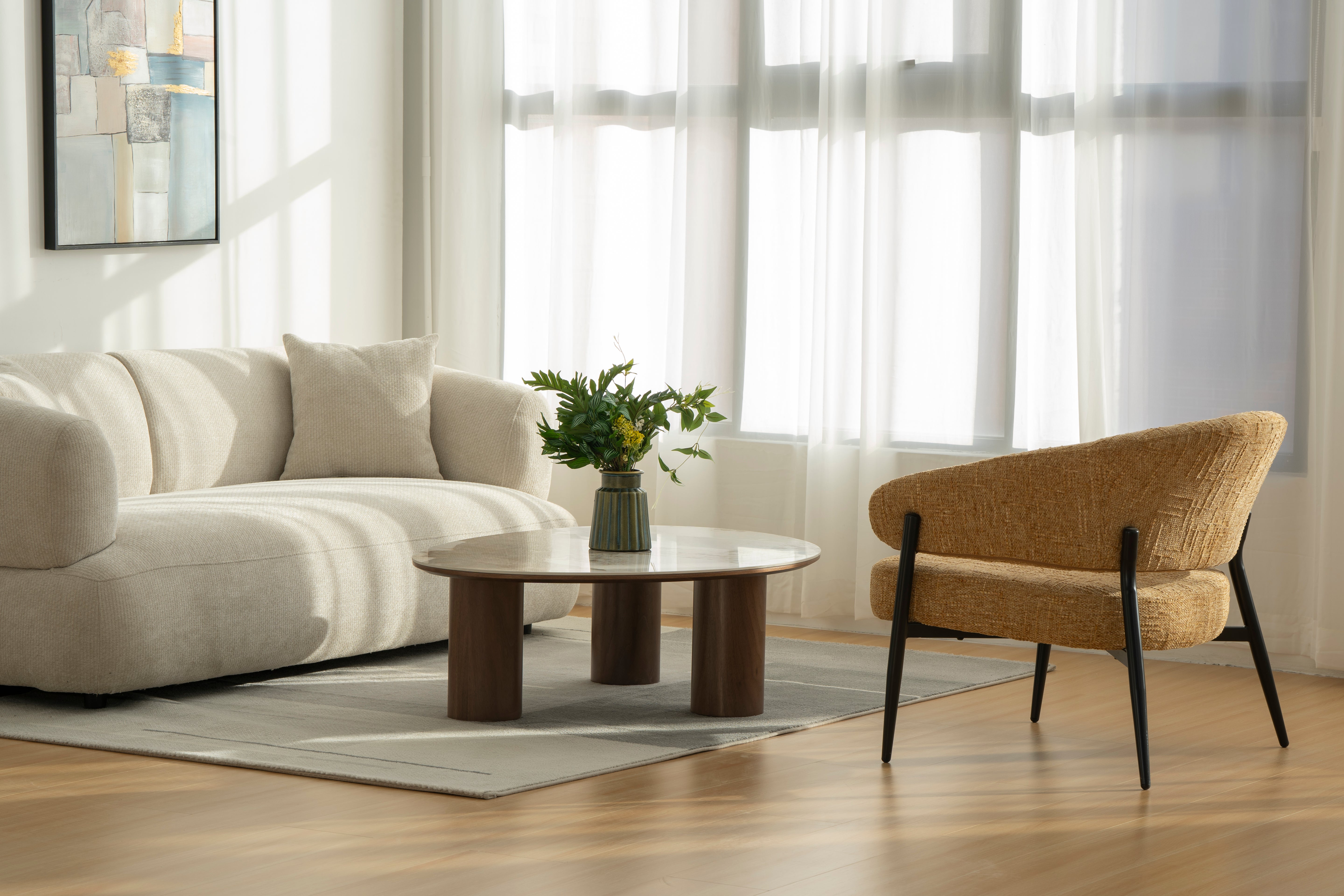 Meaga Living Room, Coffee Table
