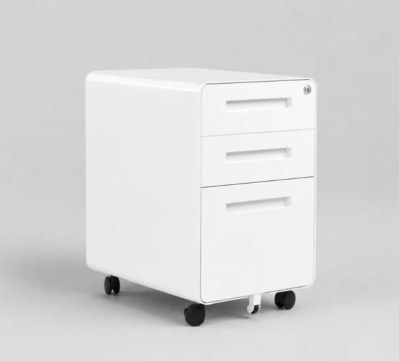 Rolling Steel Filing Cabinet