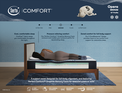 Opera Medium Smooth Top 13"