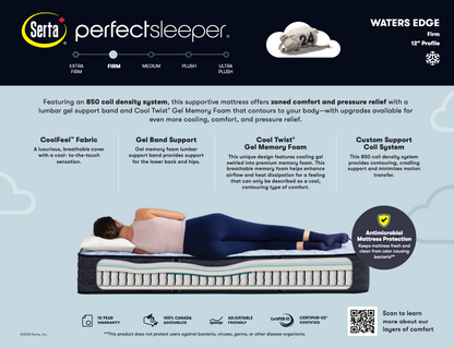 Waters Edge Firm Perfect Sleeper