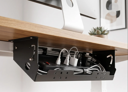 Under Desk Cord Organizer Cable Tray