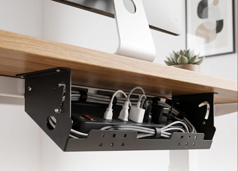 Under Desk Cord Organizer Cable Tray