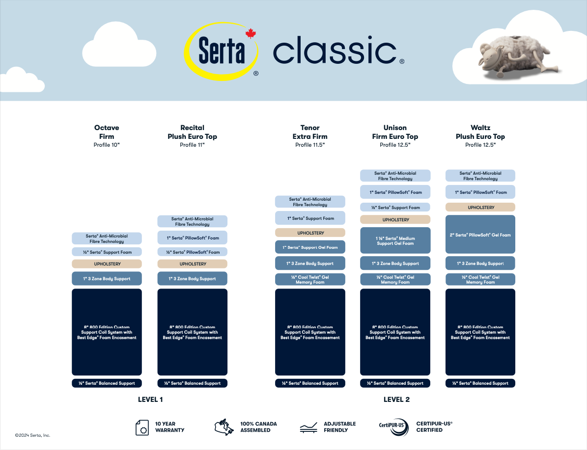 Waltz Plush Euro Top 12.5"