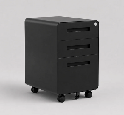 Rolling Steel Filing Cabinet